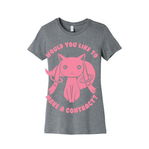 Would You Like To Make A Contract? Womens T-Shirt