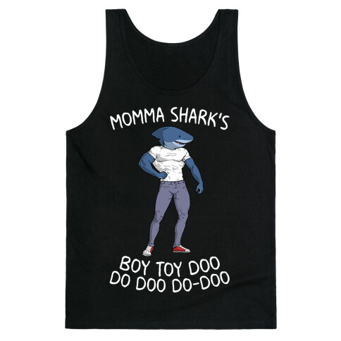 Momma Shark's Boy Toy Doo Doo Tank Top