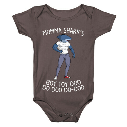 Momma Shark's Boy Toy Doo Doo Baby One-Piece