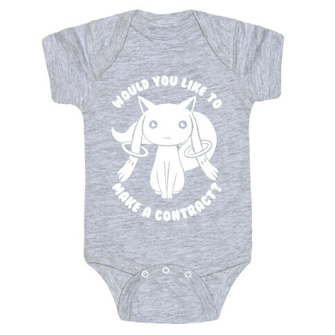 Would You Like To Make A Contract? Baby One-Piece