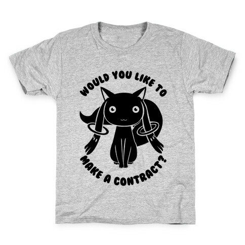 Would You Like To Make A Contract? Kids T-Shirt