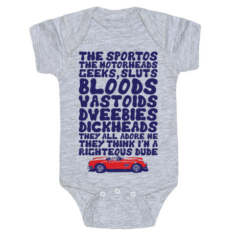 Righteous Dude Baby One-Piece