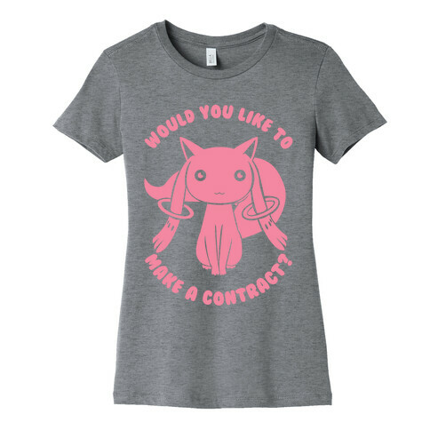 Would You Like To Make A Contract? Womens T-Shirt