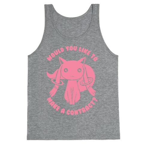 Would You Like To Make A Contract? Tank Top