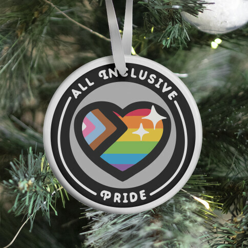 All Inclusive Pride Patch Ornament