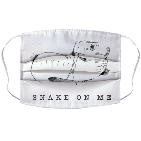 Snake On Me Accordion Face Mask