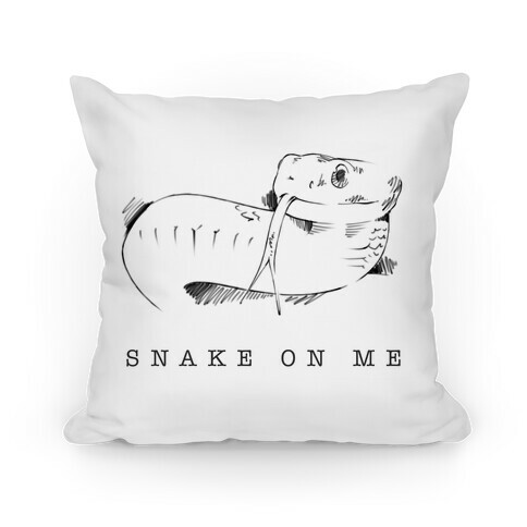 Snake On Me Pillow