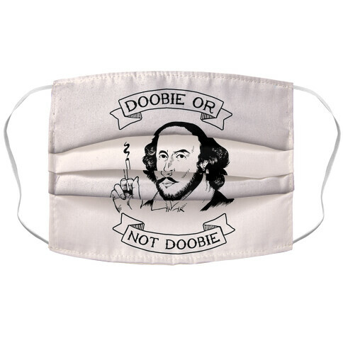 Doobie Or Not Doobie Accordion Face Mask