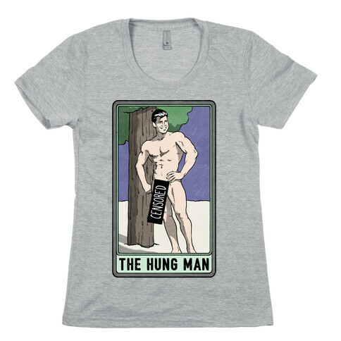 The Hung Man Tarot Womens T-Shirt