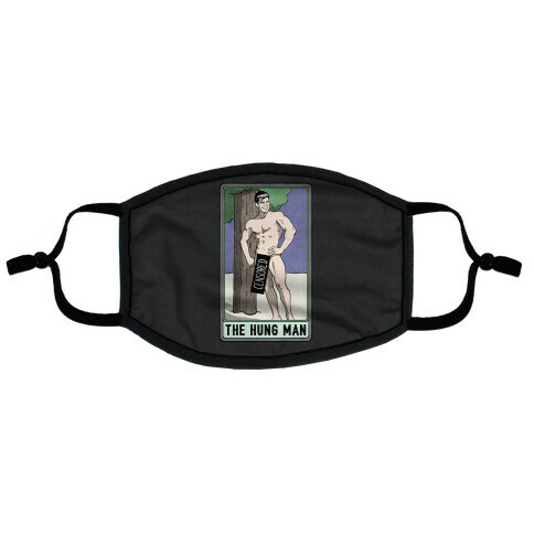 The Hung Man Tarot Flat Face Mask