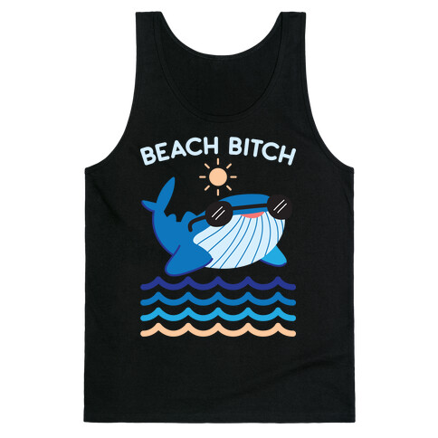 Beach Bitch Whale Tank Top