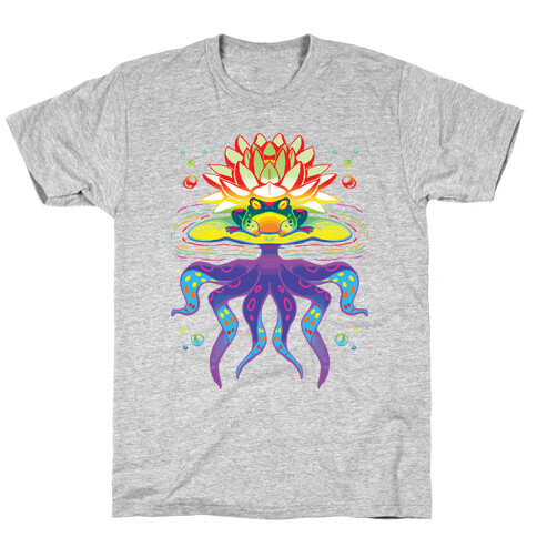 Psychedelic Lily Frog T-Shirt