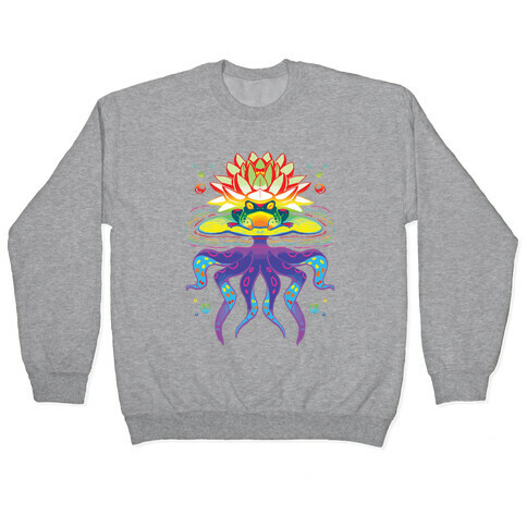 Psychedelic Lily Frog Pullover