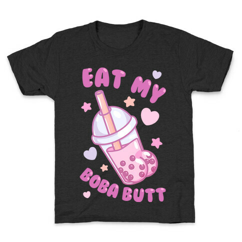 Eat My Boba Butt Kids T-Shirt