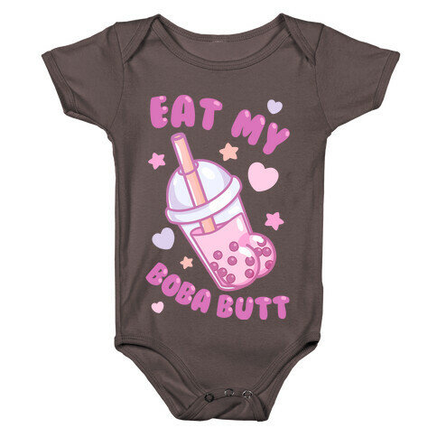 Eat My Boba Butt Baby One-Piece