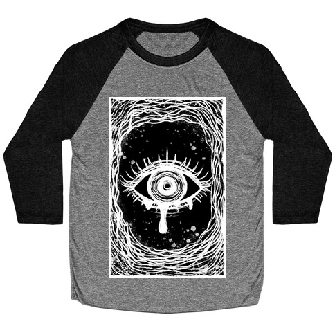 Trippy Eye Inverted Baseball Tee