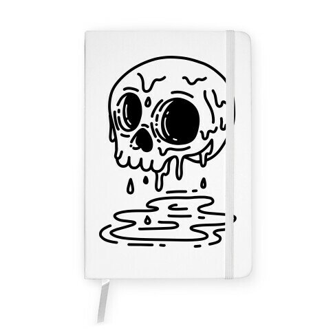 Melting Skull Notebook