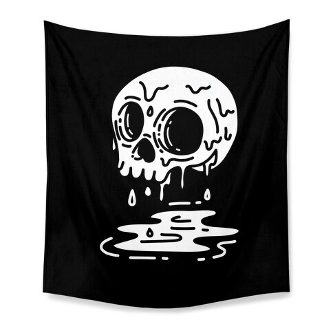 Melting Skull Tapestry