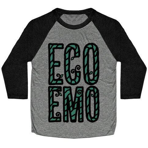 Eco Emo Baseball Tee