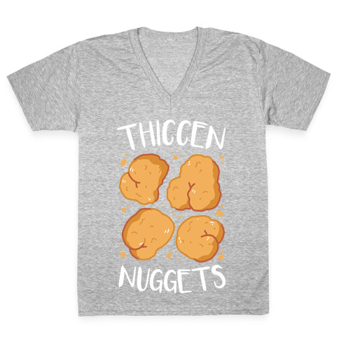 Thiccen Nuggets V-Neck Tee Shirt