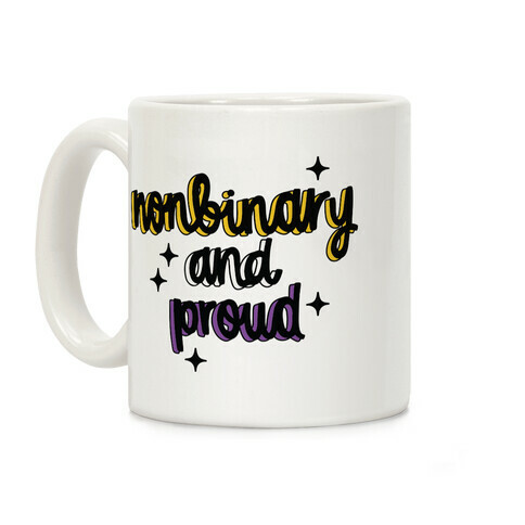 Nonbinary and Proud Coffee Mug