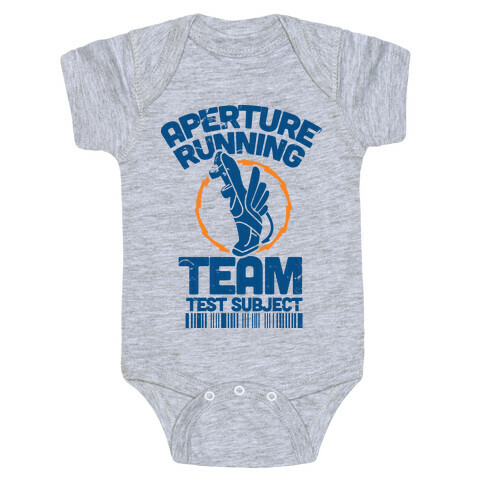 Aperture Running Team  Baby One-Piece