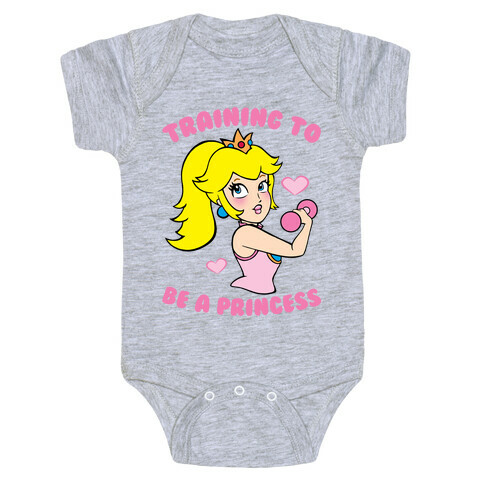 Training To Be A Princess Baby One-Piece