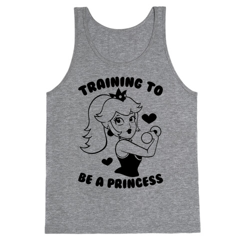 Training To Be A Princess Tank Top