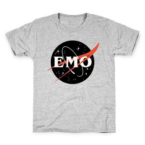 Emo Nasa Parody Kids T-Shirt