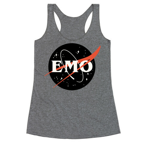 Emo Nasa Parody Racerback Tank Top