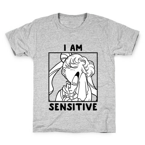 I Am Sensitive (black)  Kids T-Shirt