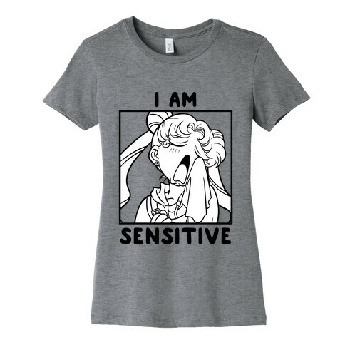 I Am Sensitive (black)  Womens T-Shirt