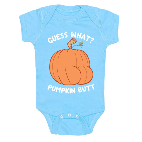 Guess What? Pumpkin Butt Baby One-Piece