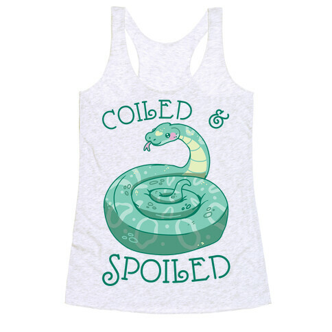 Coiled & Spoiled Racerback Tank Top