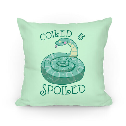 Coiled & Spoiled Pillow