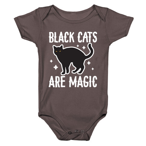 Black Cats Are Magic Baby One-Piece