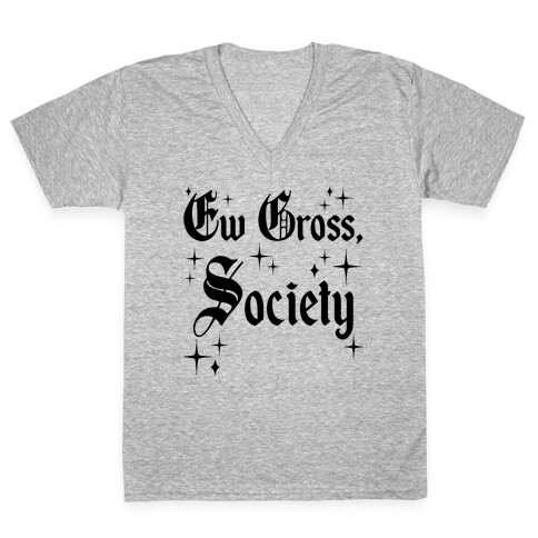 Ew Gross, Society V-Neck Tee Shirt