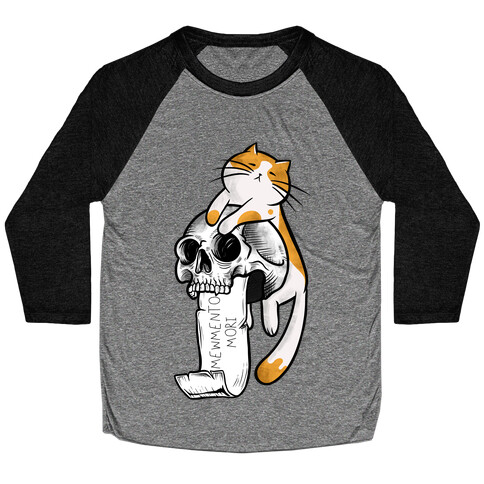 Mewmento Mori Baseball Tee