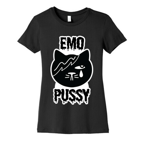 Emo Pussy Womens T-Shirt