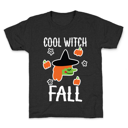 Cool Witch Fall Kids T-Shirt