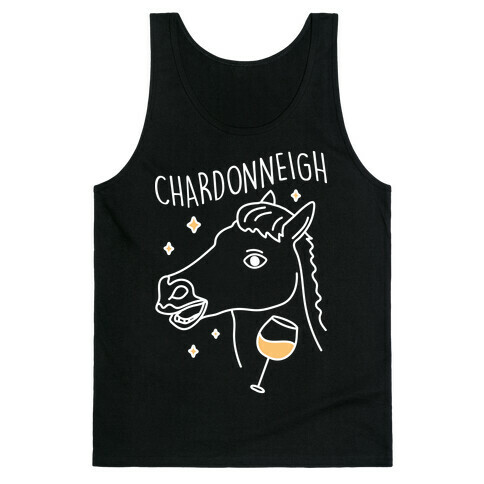 Chardonneigh Wine Horse Tank Top