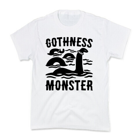 Gothness Monster Parody Kids T-Shirt