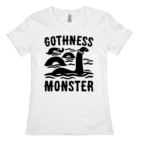 Gothness Monster Parody Womens T-Shirt