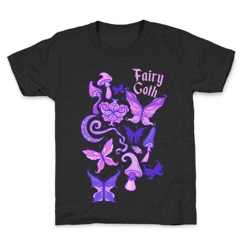 Fairy Goth Pattern Kids T-Shirt