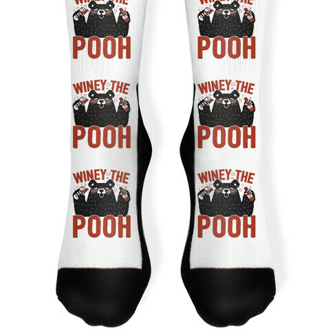 Winey The Pooh Sock