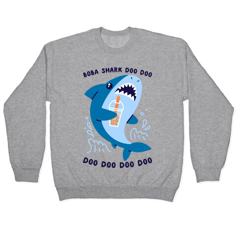 Boba Shark Pullover