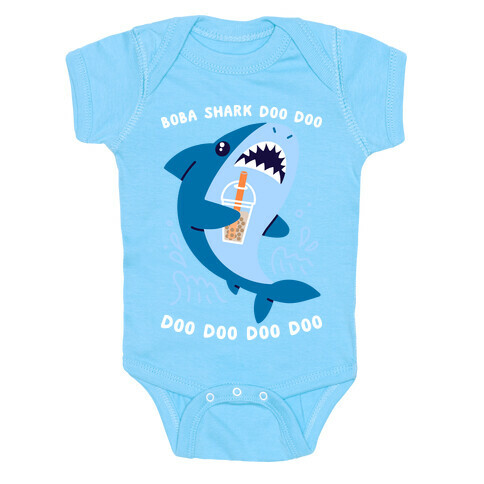 Boba Shark Baby One-Piece