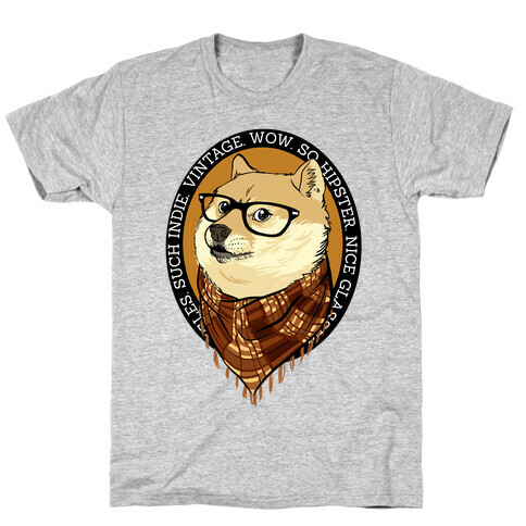 Hipster Doge T-Shirt