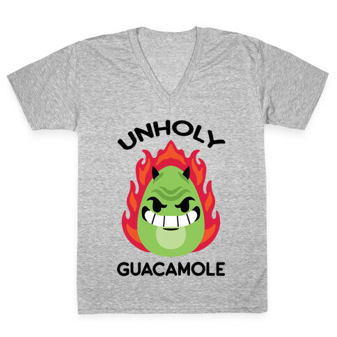 Unholy Guacamole V-Neck Tee Shirt