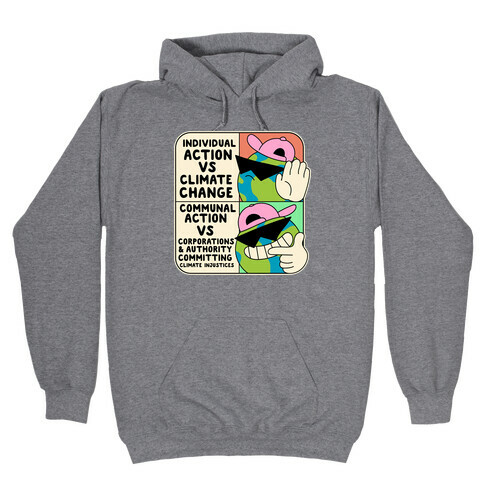 Cool Earth Meme Hooded Sweatshirt